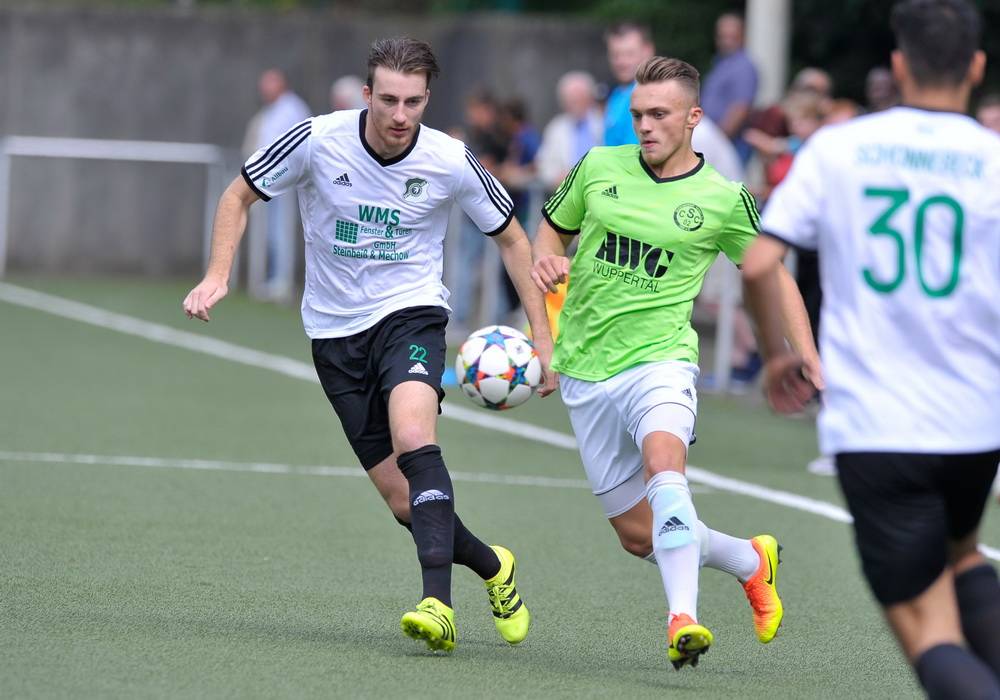  Kann des CSC (grünes Trikot) in Essen bestehen? 