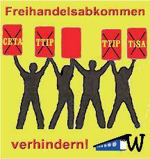 Treff der TTIP-Gegner
