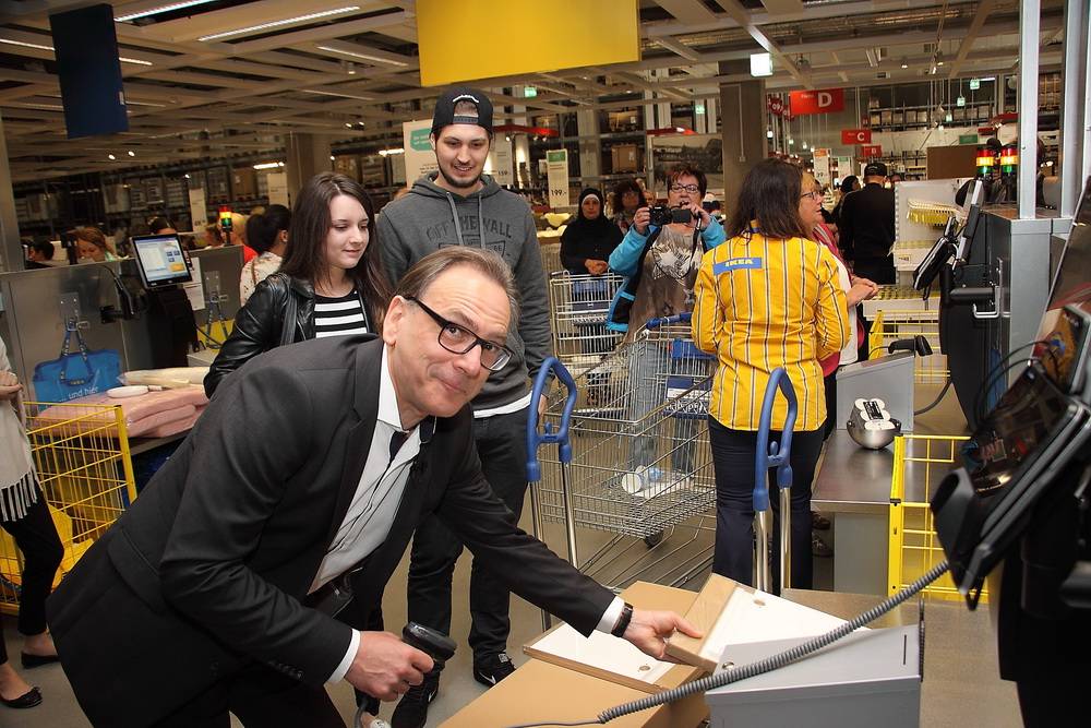  OB Andreas Mucke am Scanner. 