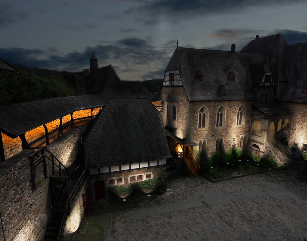 Mehr Licht für das Schloss