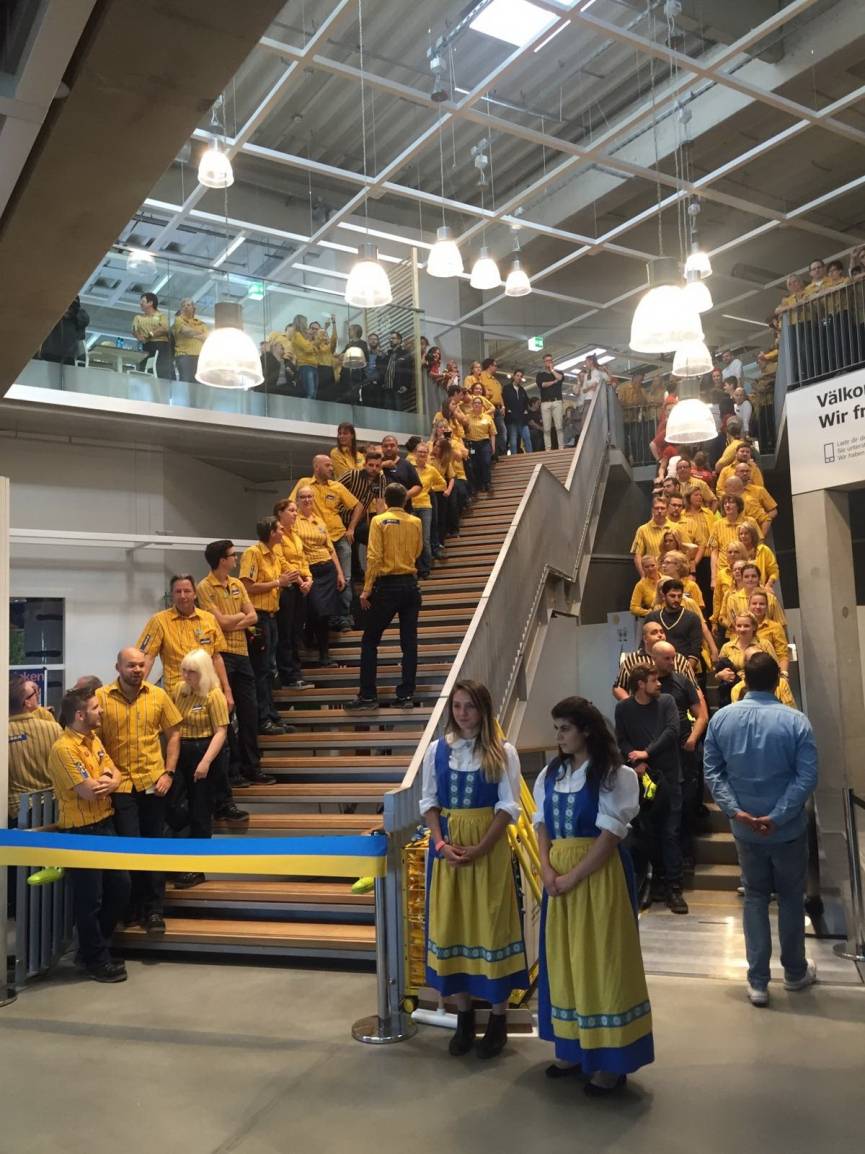 Ikea hat offiziell eröffnet
