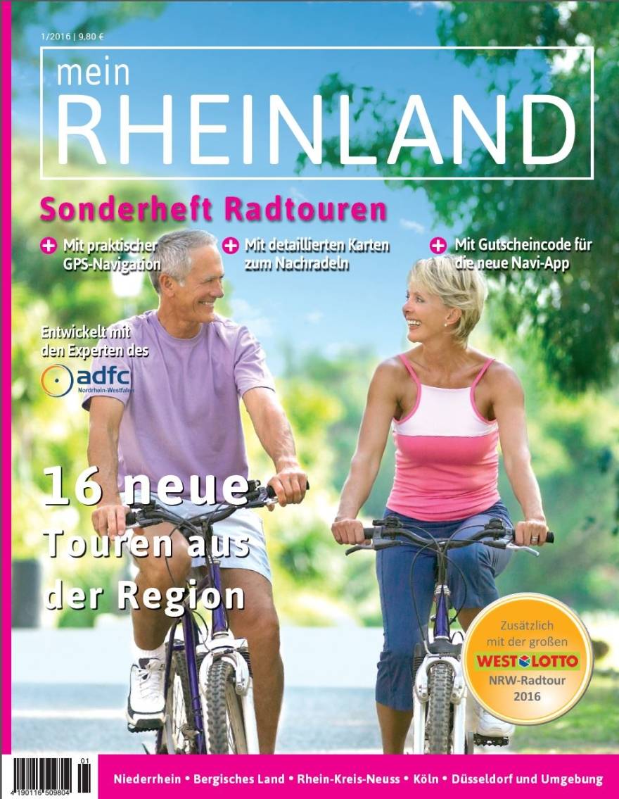  ... und mit dem Fahrrad. 