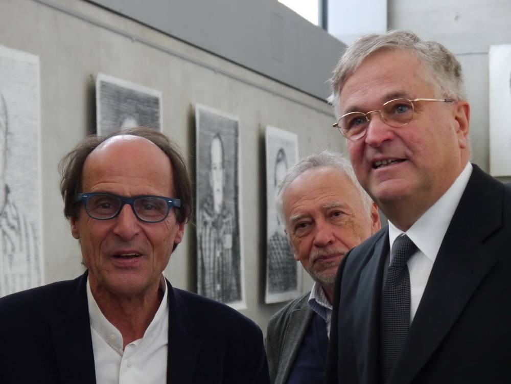  Peter Hintze (re.) mit Manfred Bockelmann. 