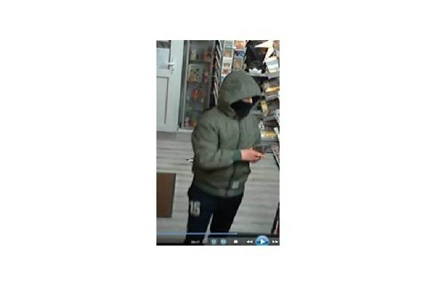  Bild aus der Überwachungskamera. 