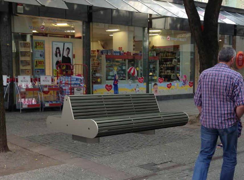  So sehen sie aus, die künftigen Sitzgelegenheiten. 