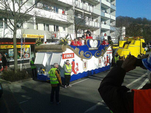  Der Wagen der Kinderprinzen. 