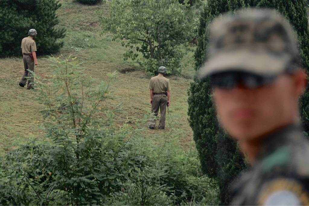  Eine der Aufnahmen, die an den Zensoren vorbei aus dem Land gelangten. 