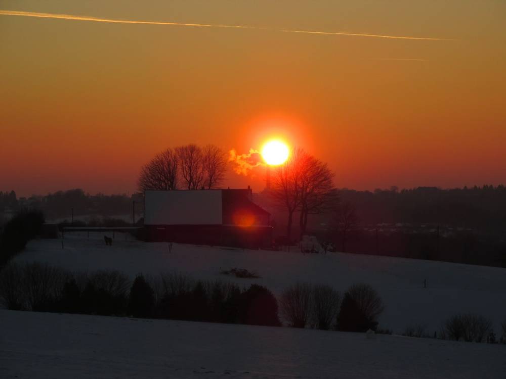 Leser-Foto: Sonnenuntergang auf Lichtscheid