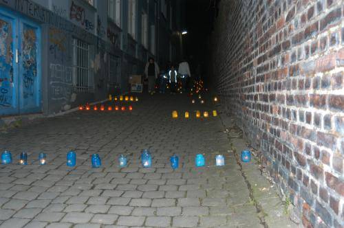  Die Lichterwege verbreiten eine ganz besondere Atmosphäre. 