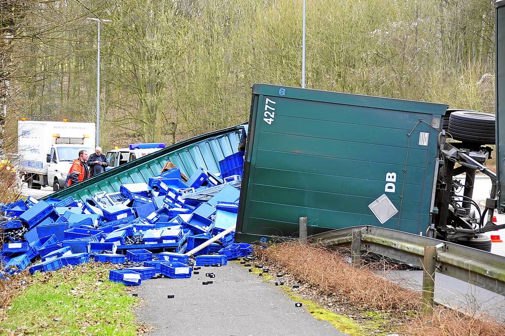  Glück im Unglück: Es blieb beim Sachschaden. 