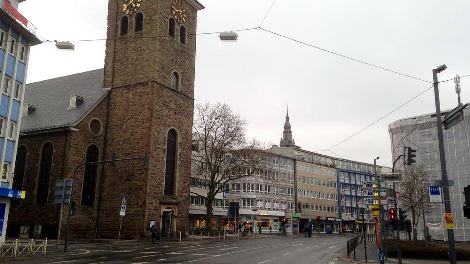 Normalerweise sind wie hier am Kolk samstags Menschenmengen...