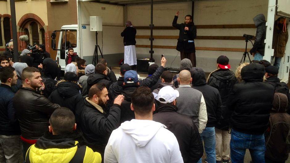 Auftritt des Salafisten Sven...