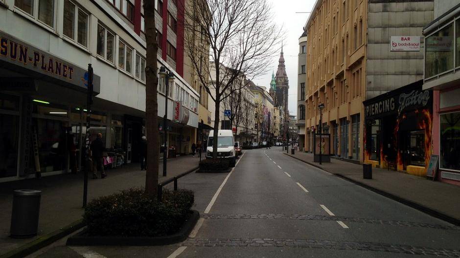 Gähnende Leere auf der...