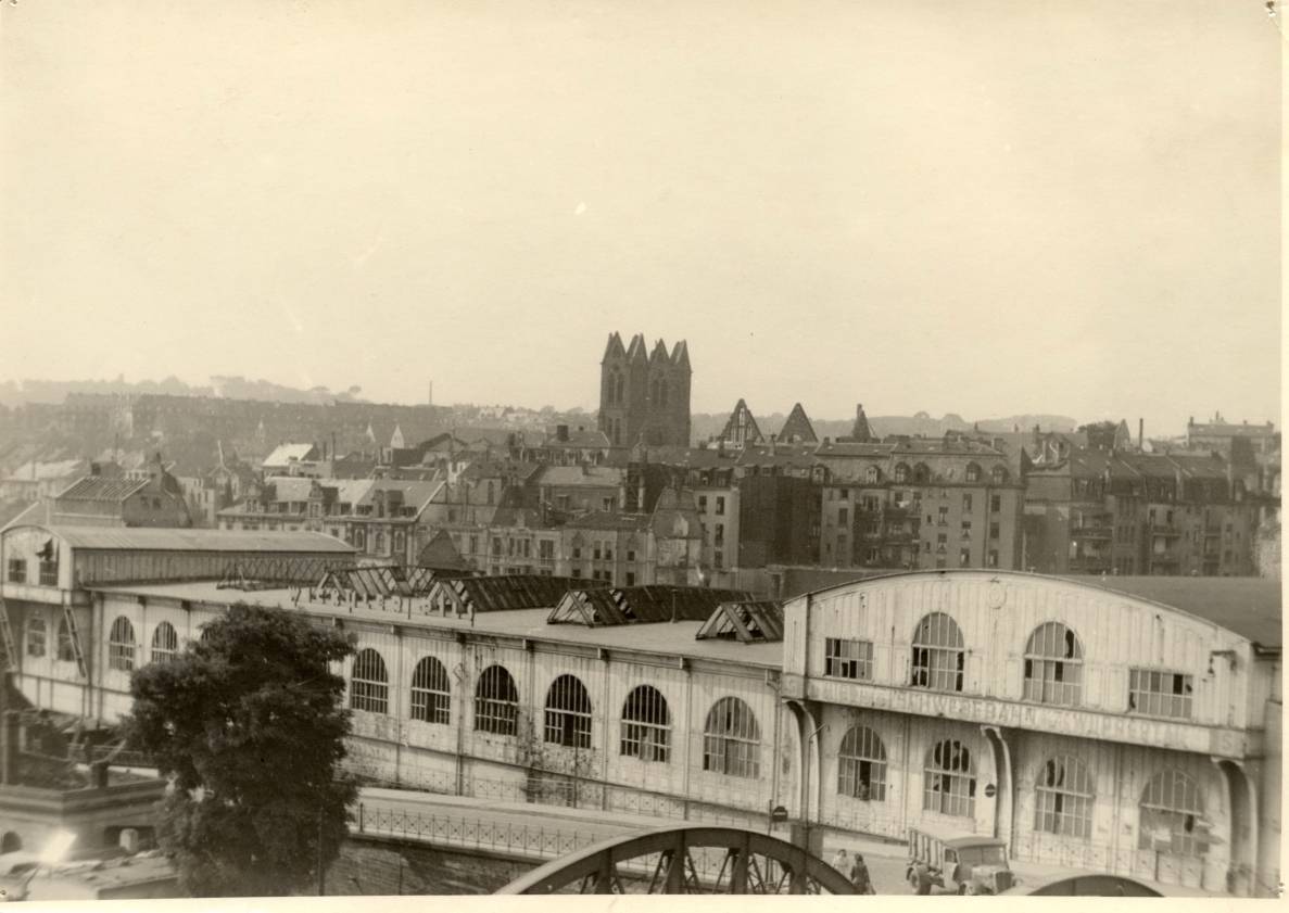 Bomben auf den Stadtteil
