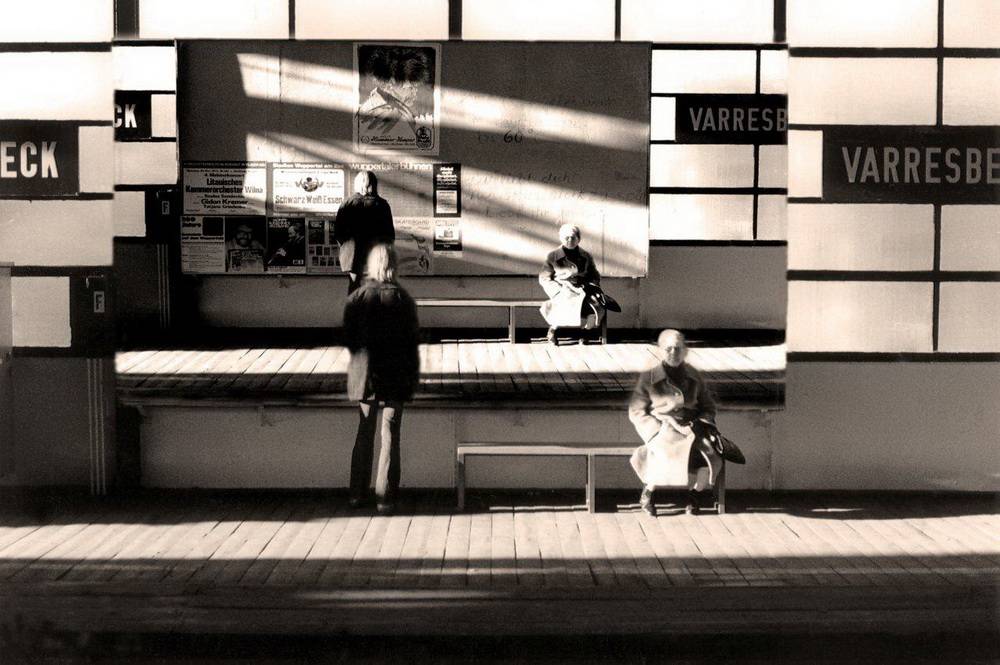 Wahrzeichen in Schwarz und Weiß