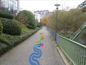  Nicht über die Wupper, sondern entlang ... 