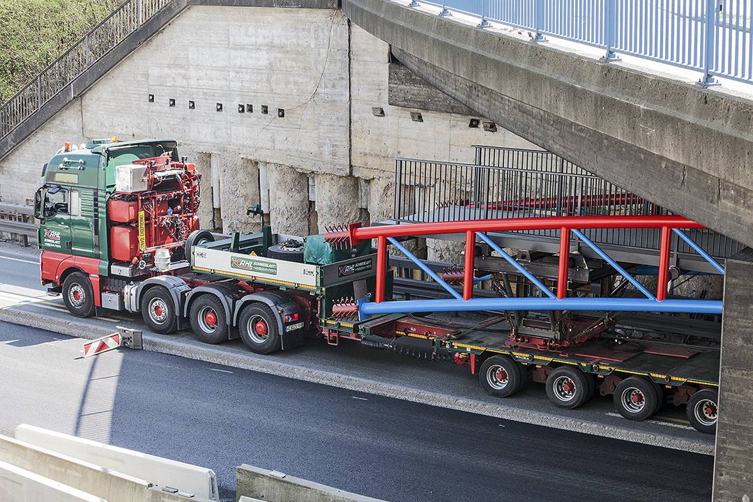  Auch die letzten Brücken wurden passiert. 