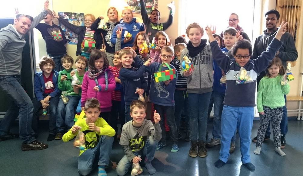  Die Teilnehmerinnen und Teilnehmer hatten viel Spaß. 