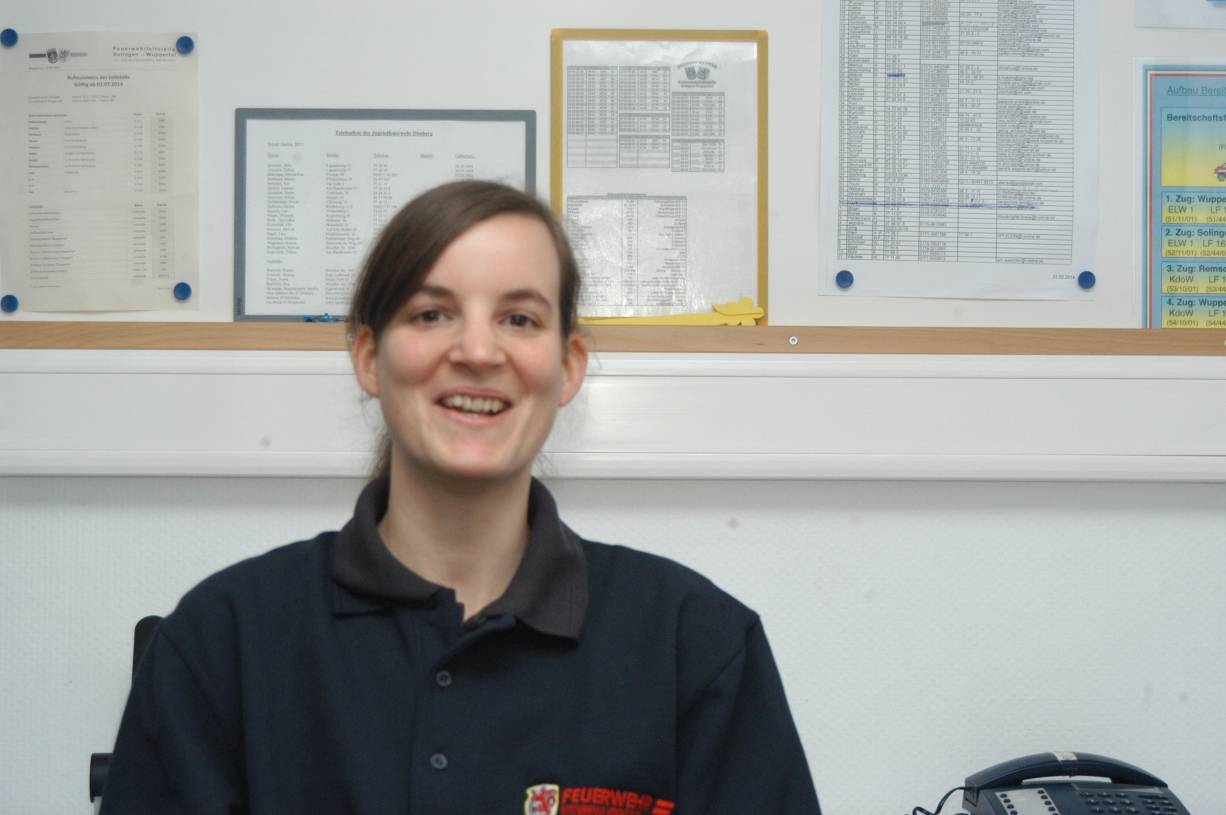  Mit Leib und Seele Feuerwehrfrau: Beatrice Schnell denkt nicht daran, ihr Engagement vorzeitig zu beenden. 