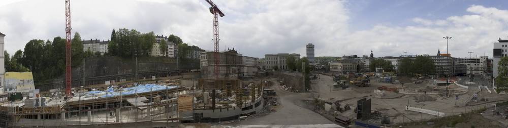  Ein Panoramafoto aus Elberfeld. 