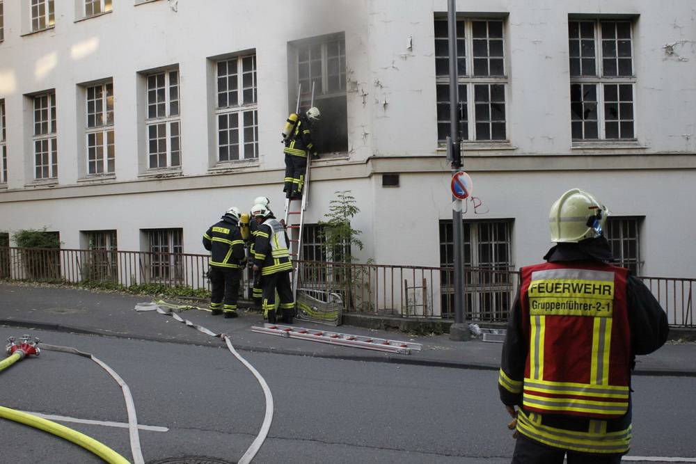  Der Brand war schnell unter Kontrolle. 