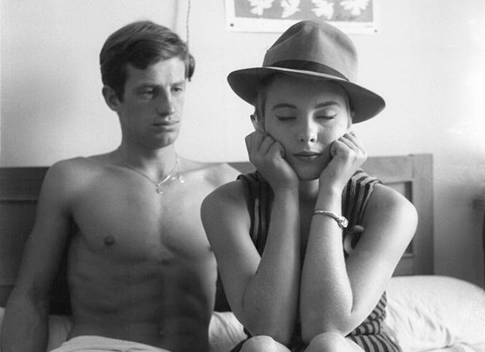  Klassiker: Jean-Paul Belmondo und Jean Seberg in „Außer Atem“. 