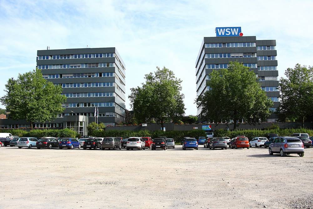  Die Stadtwerke-Zentrale: Werden die kontaminierten Bauten auf dem bestehenden Areal ersetzt? 