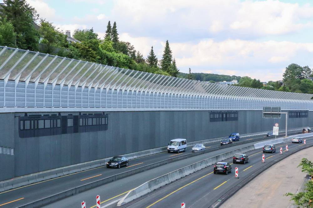  Das Wuppertaler Wahrzeichen begleitet nun die Autofahrer. 