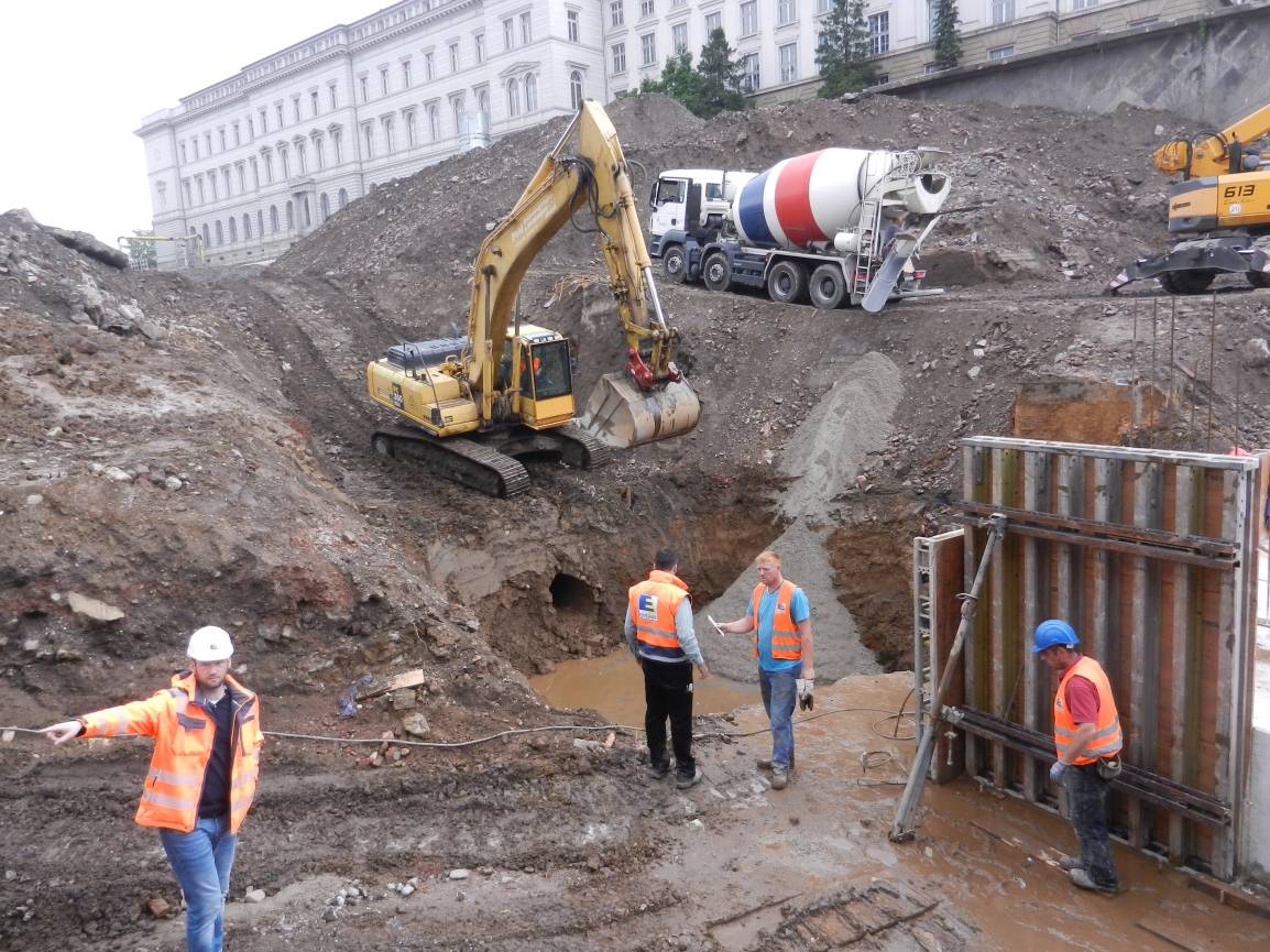 Leser-Foto: Baustellen-Blick