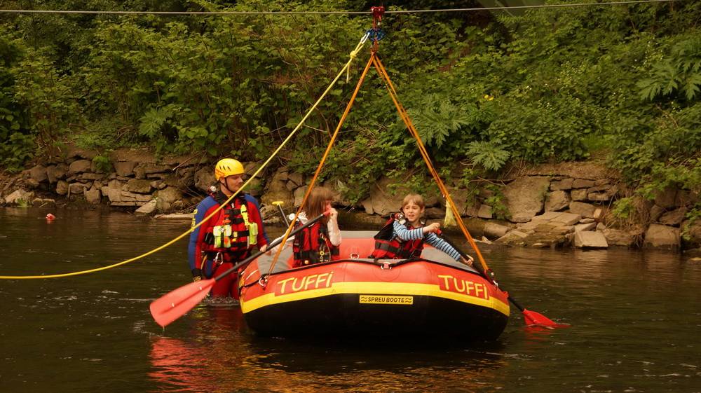  Da ist Muskelkraft gefragt. 