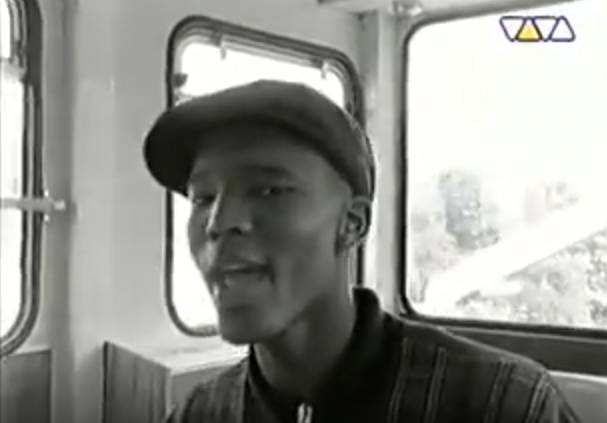  Rapper Ono 1995 in der Schwebebahn — auf Youtube zu sehen. 