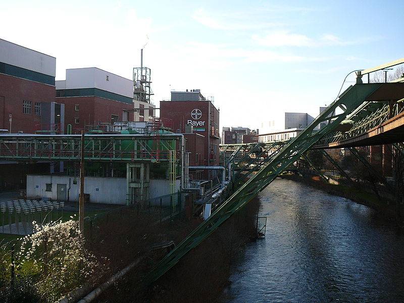  Das Werk an der Wupper in Elberfeld. 