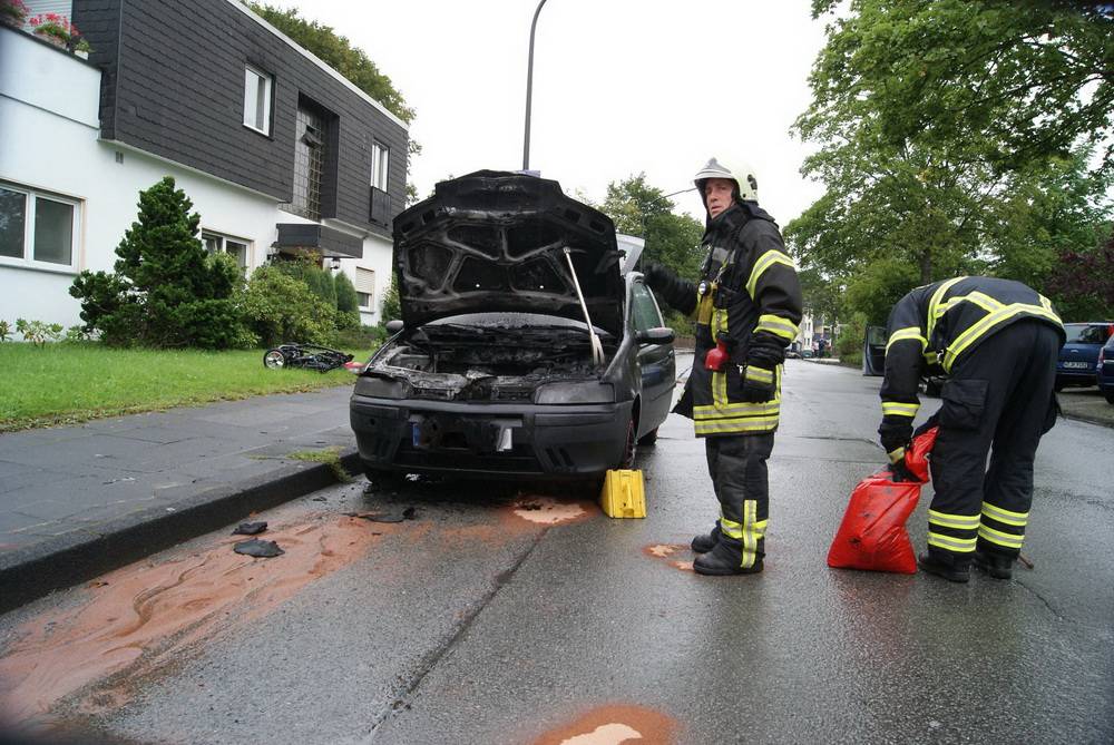  Der Brand war schnell gelöscht, der Schaden dennoch enorm. 