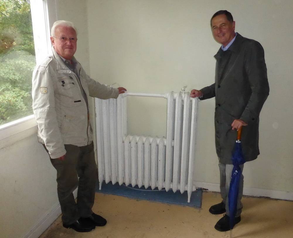  Peter Alex (li.) und Peter Jung. 