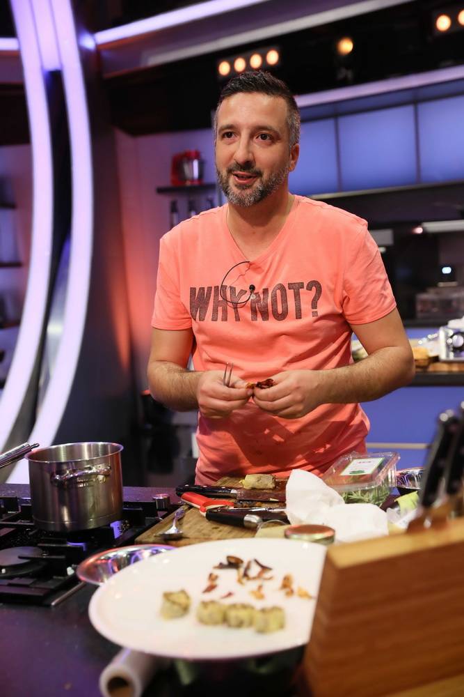  Giovanni D'Aquila im Kölner Fernsehstudio. 