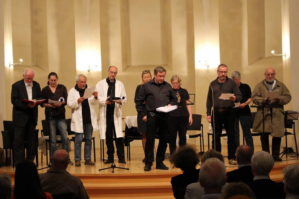  Die "Projektgruppe Ernst Toller" bei einem ihrer Auftritte. Jetzt gibt es zwei weitere.  