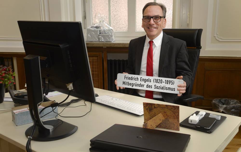 Dienstbeginn von OB Andreas Mucke Der Neue macht ernst