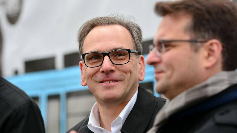 Dem Oberbürgermeister gefiel es sichtlich...