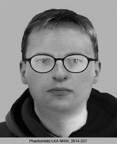  So soll der gesuchte Täter aussehen. 