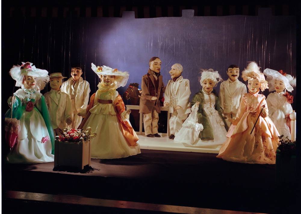  Die Figuren wurden mit viel Liebe zum Detail gebaut. 