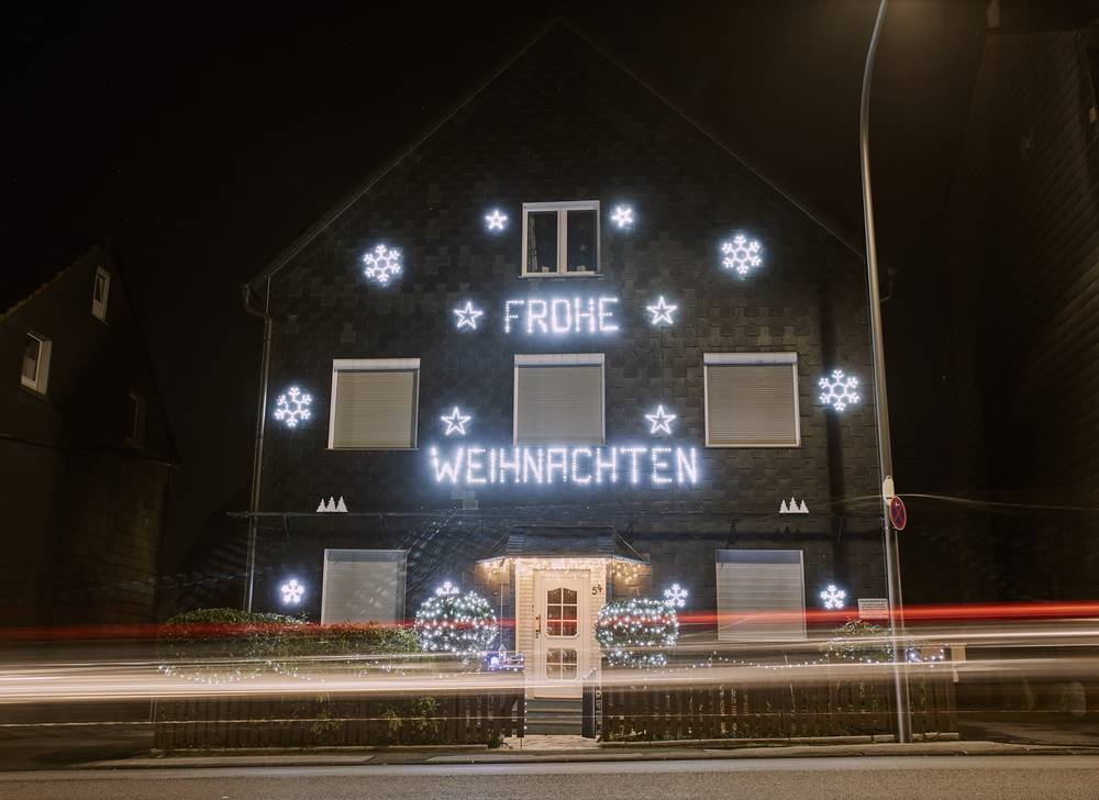 Weihnachtliche Häuser ...