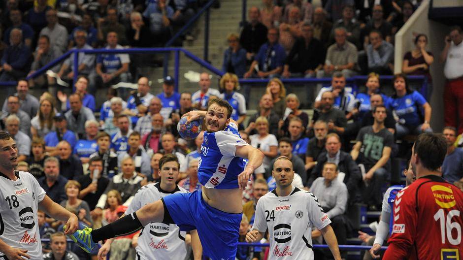 Kreisläufer-Talent Moritz Preuss ersetzte den verletzten Maximilian...