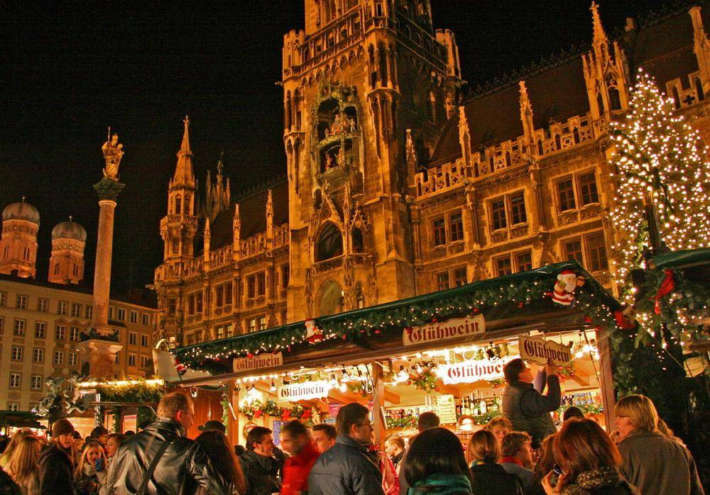  Stimmungsvolles Ambiente in München. 