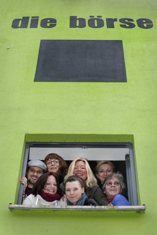  Das "börsen"-Team um Petra Lückerath (Mitte) — immer auf Ausschau nach neuen Trends und Anregungen. 