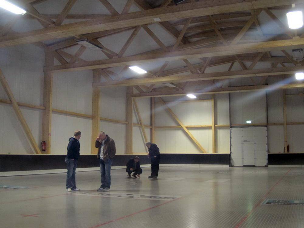  Die Vorbereitungen laufen auf Hochtouren. 