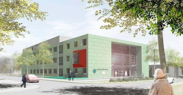  So soll die Klinik für Gerontopsychiatrie aussehen. 