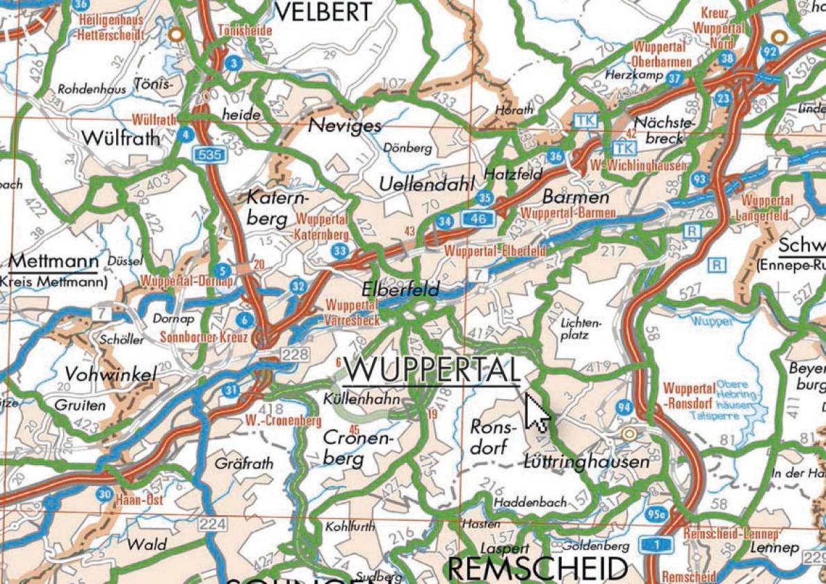  Momentan eine der Stau-Hochburgen in Deutschland. 