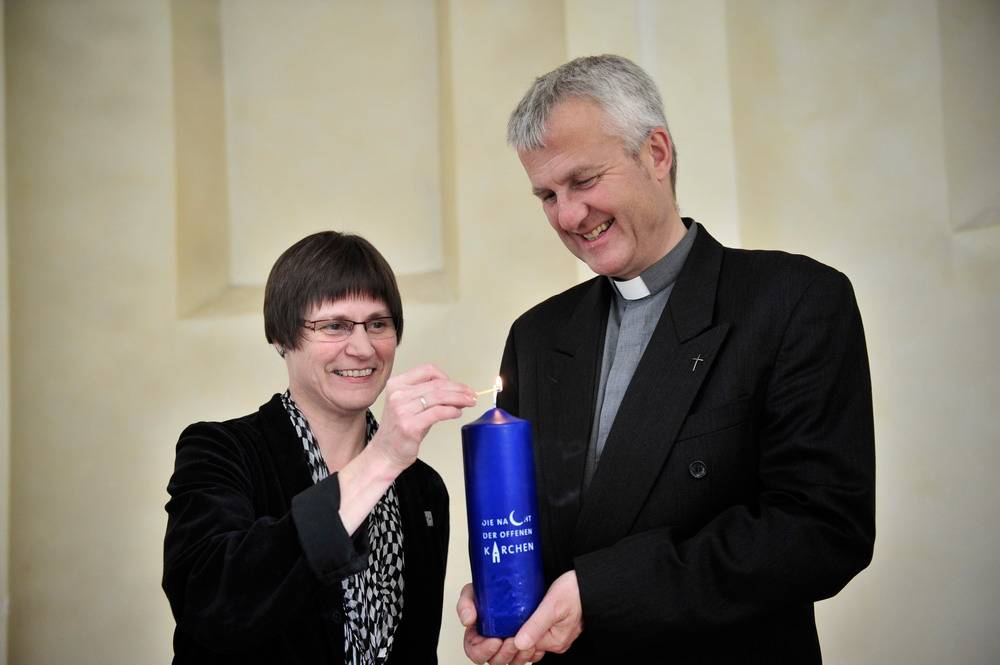  Ilka Federschmidt und Bruno Kurth. 