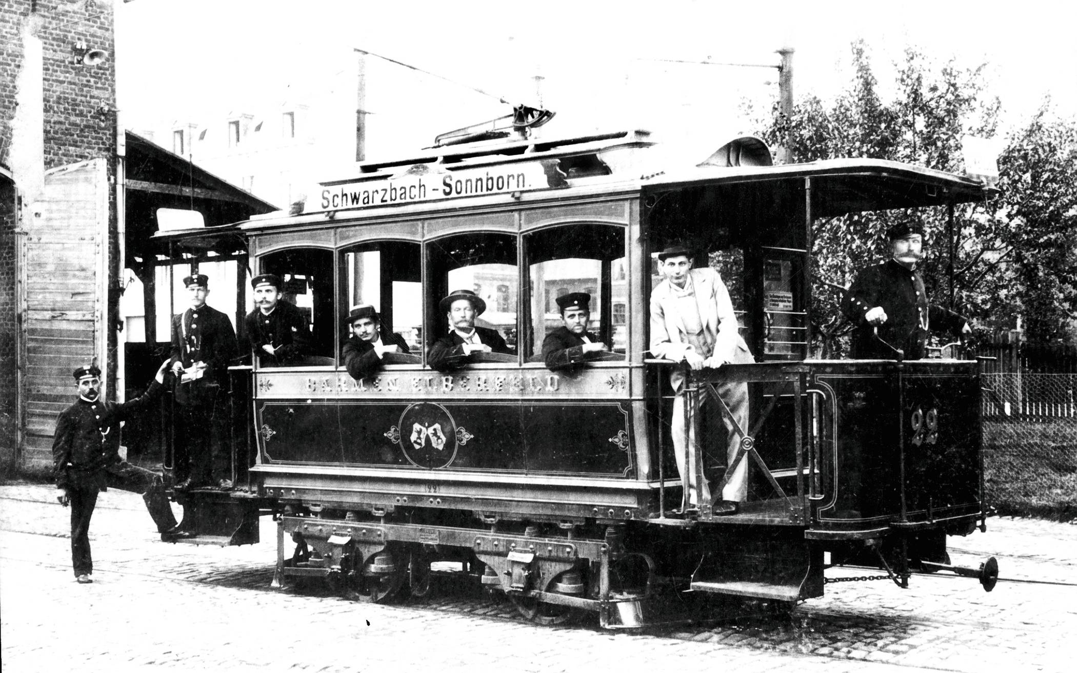 Seit 1896 gab es eine durchgehende