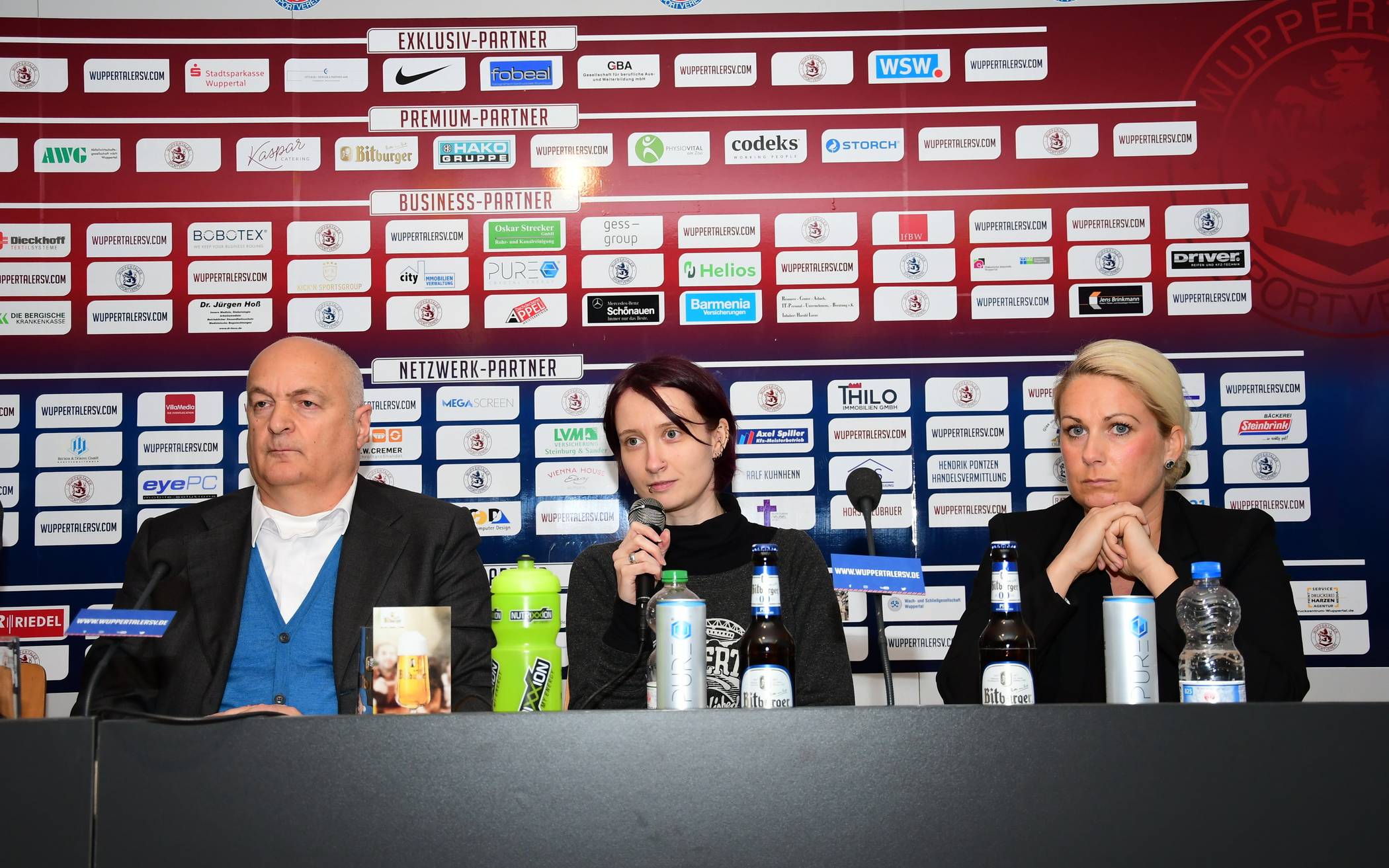  Der amtierende WSV-Vorstand mit (v.li.) Alexander Eichner, Melanie Drees und Maria Nitzsche. 
